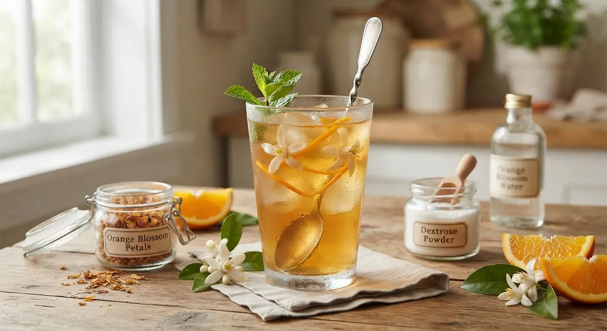 Iced Tea Orange Blossom Dextrose Drink